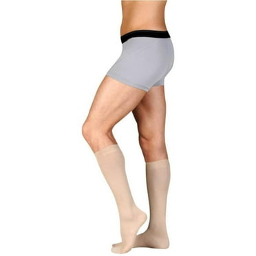 Juzo 17280 30-40 mmHg, Dynamic, Knee, FF, Short, Silicone, 3. 5cm, Black - Size V