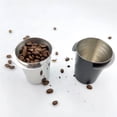 thumbnail image 3 of Portafiltro de café Inteprter de Acero inoxidable taza dosificadora receptora 51/53/58mm utensilios Negro 53 mm, 3 of 6