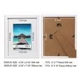 thumbnail image 2 of Cavepop Cadre Photo Blanc 8x10 avec 5x7 avec Passe-Partout - Ensemble de 5, 2 of 2