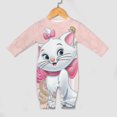 thumbnail image 4 of The Aristocats Baby Onesie Romper Footless Infant Long Sleeve Jumpsuit for Boys Girls, 4 of 8