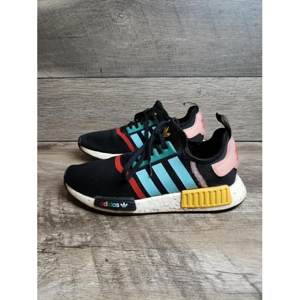 Adi - das Nmd R1 Mens Size 7.5 Multicolor Athletic Running Shoes Sneakers FV7286