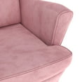thumbnail image 4 of vidaXL Armchair Pink Velvet, 4 of 5