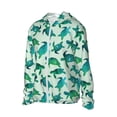 thumbnail image 2 of Fotbe Green Sea Turtle Men's Women's UPF 50+ Sun Protection Jacket Hooded Cooling Shirt with Pockets Hiking Outdoor Performance-XX-Large, 2 of 8