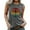 Dark Gray, variant on Womens Tankini Tops Casual Sunset Graphi Tanks Hiking Sleeveless Tees Shirt Vest Camisole Tops for Women S