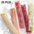 thumbnail image 1 of Paquete de hielo triturado, bolsa Ziplock de hielo, bolsa de polo de hielo triturado Diy, paquete de hielo grande para helado de paleta, 20 piezas/paquete, 1 of 5