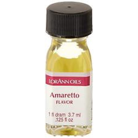 Lorann Oils Ameretto 1 Dram Super Strength Flavor Extract Candy Baking Includes 1 Dram Dropper And Recipe Card