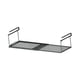 thumbnail image 5 of Organizador de estantes extensible debajo del gabinete para mostrador de alimentos y oficina negro, 5 of 8