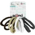 thumbnail image 4 of Scunci Hosiery Ponytail Holder Hair Ties, Neutrals, 8 Ct, 4 of 6