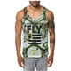 thumbnail image 1 of Born Fly The Salty Dog - Camiseta de tirantes para hombre, color negro, XL, 1 of 1