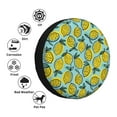thumbnail image 4 of Pofeuu Lemon Print Spare Tire Wheel Cover for Car Truck SUV Camper Universal Fit Spare Tire Cover RV Spare Tire Covers-16 inch, 4 of 6