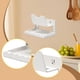 thumbnail image 4 of Soporte para tapa de olla para puerta de gabinete/montaje en pared/de pie para una organización fácil y ordenada Blanco 1 nivel, 4 of 6