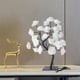 thumbnail image 5 of Lámpara de mesa con luces LED para árbol de rosas y flores, bonsái de hadas, USB, para decoración, festivales y fiestas. Rosa blanca, 5 of 9