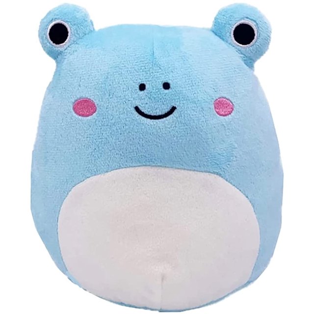 Bonito juguete de peluche de rana, animales, almohada de peluche de rana bonita, juguete de peluche suave y cómodo Levamdar Medio