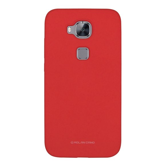 Funda para Motorola Moto G8 Soft Molan Cano Rojo Soft Jelly