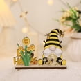thumbnail image 7 of Z52LingLing Decoration Yellow Bee Gnome Figurine B – 5.11" Whimsical Garden Dwarf Ornament for Shelf, Desk & Home Decor, 7 of 7