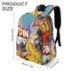 thumbnail image 3 of TaleSpin-theme Backpack, Campus style schoolbag Bookbag with Adjustable Shoulder Straps And Large Zip Compartment, Unisex Travel Bags.42x30x15cm, 3 of 6