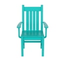 thumbnail image 3 of Charleston HDPE Plastic Patio Dining Armchair, 3 of 7