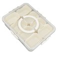 thumbnail image 1 of Divided Spice Storage Box, Sectioned Serving Platter Plastic Airtight  for Charcuterie Snack Fruit Candy, 1 of 8