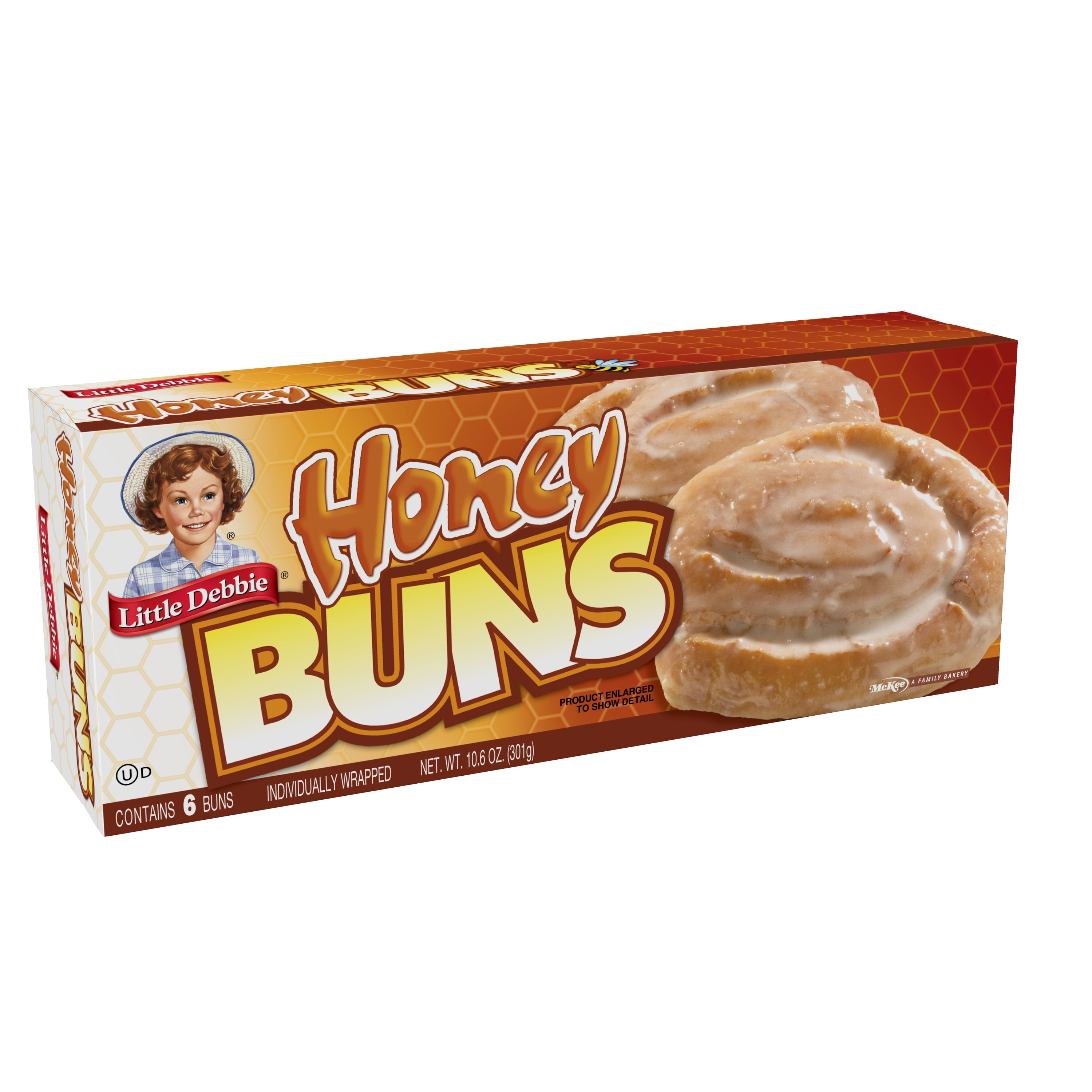 Little Debbie Honey Buns, 6 ct, 10.06 oz