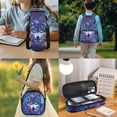thumbnail image 3 of Bulopur Girls 17 Inch School Backpack, 4 in 1 Galaxy Wolf Print Bookbag with Lunch Bag, Water Bottle Holder and Pencil Case for Kids, 3 of 8