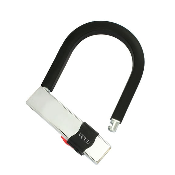 VCUU Bicycle locks of metal, 1/2 Inch Thick Bike Lock Cable Coiled Secure Bicycle Lock with Keys