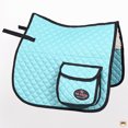 thumbnail image 2 of HILASON Western Horse Luxury Quilted Saddle Pads With Pockets, 2 of 3