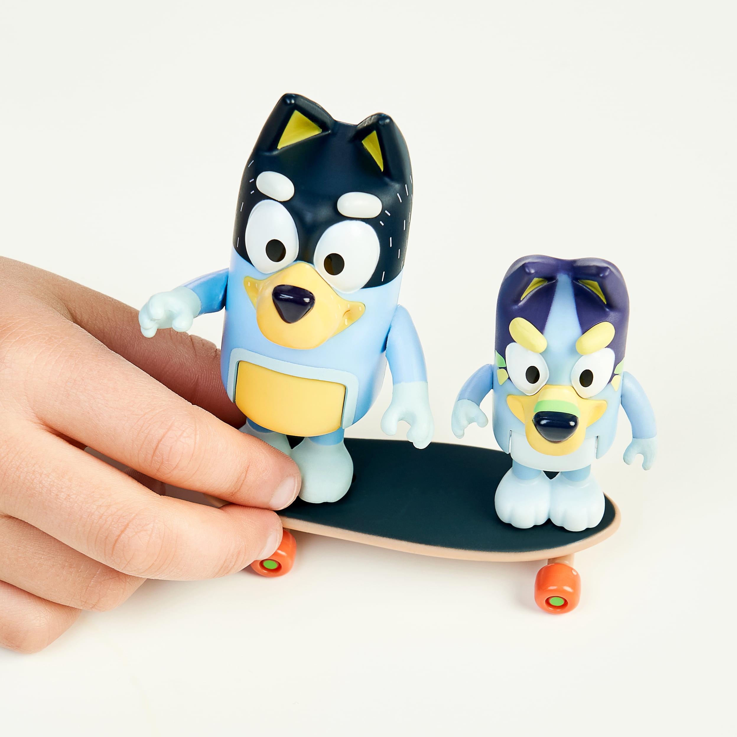 Bluey Skateboarding Dad Bandit Figures TV Show Mini Cake Topper Moose Toys for sale online 
