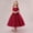 F-423Brick Red, variant on ZHOGXU Big Kids Girls Dress Sleeveless Solid Color Mesh Comfortable Stylish Tutu Dresses For Party And Daily Wear Brick Red 6-7 Years