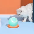 thumbnail image 1 of USB recargable Motaje automático Bola activada Pet Toy Interactive Pet Ball Toy Cat Toy Pet Suministros para regalo de cumpleaños de cachorros, 1 of 6
