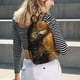 thumbnail image 5 of Fotbe Cat Fish Dance Vintage Mochila de Lona con Estampado, Mochila Duradera, Mochila Versátil de Alta Calidad, Mochila Compacta Vintage-Small, 5 of 5