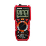 Tekpower TP19C General Purpose Manual-ranging True RMS AC/DC 10A Digital Multimeter with Non-contact Voltage Detector (NCV), Live Wire Tester