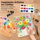 thumbnail image 2 of Juego de 24 Colores Pintura Acrilica, con 6 Pinceles para Pintura Acrilica y 1 Paleta y 2 Lienzo, Kit de Pintura Acrílica Profesionales, 12ml, Impermeable, para Lienzo, Roca, Cerámica, Vidrio, 2 of 3
