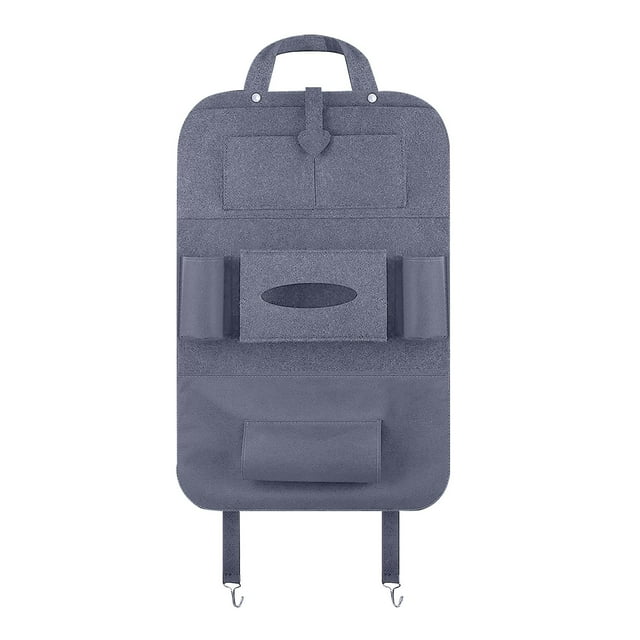 IROINID Child car seat backrest protector Car rear seat storage bag Car backrest hanging