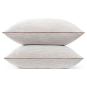 Beautyrest Copper Lux Bed Pillow 2 Pack, Standard/Queen, Memory Foam