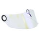 thumbnail image 4 of Visera para casco de motocicleta, lente facial ajustable a prueba de rayos UV para casco de motocicleta FF358 FF396, rojo transparente, 4 of 10