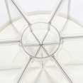 thumbnail image 4 of Dwellnix Rice Dispenser Rotating Dry Food Dispenser Grain Storage Container 6 Compartment, 4 of 7