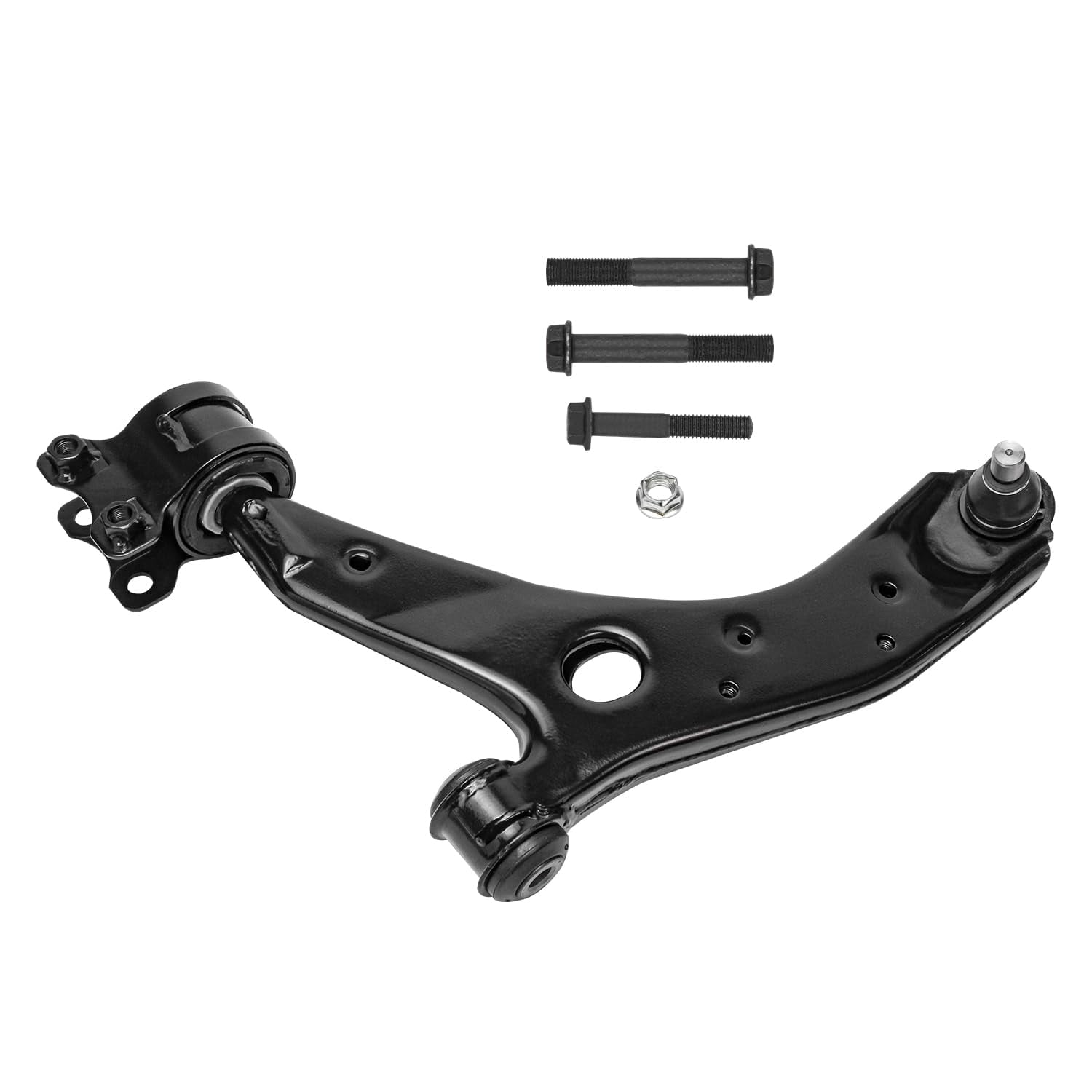 Detroit Axle -  2pc Front Lower Control Arms for 2004-2009 Mazda 3 Sport, 2006-2017 Mazda 5, 2 Lower Control Arms Ball Joints Pair Assembly 2005 2007 2008 2010 2011 2012 2013 2014 2015 2016