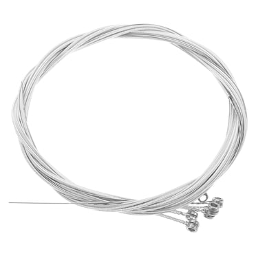 Shisuyan Classic Guitar Strings 6Pcs Acoustic Metal Silver Plated For Music Instrument Accessories 11.8X7.9X0.2in