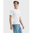 thumbnail image 2 of Hanes Beefy-T Unisex Cotton Pocket T-Shirt White 3XL, 2 of 5