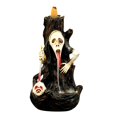 thumbnail image 1 of Artesanías de resina Decoraciones de terror de Halloween Adornos pequeños de escritorio de bruja del diablo, 1 of 6