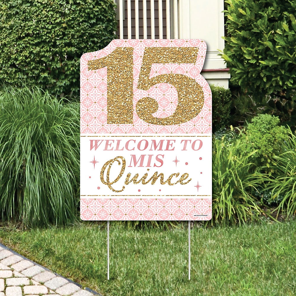 Mis Quince Anos - Party Decorations - Quinceanera Sweet 15 Birthday