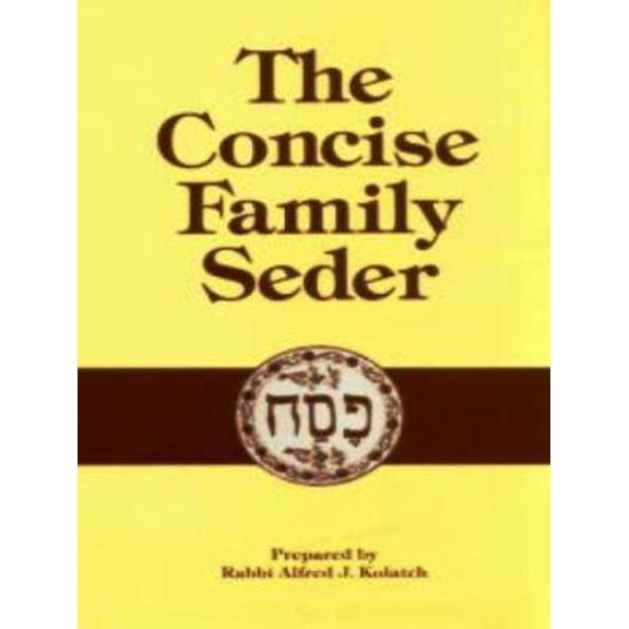 Pre-Owned Concise Family Seder (Paperback) 0824603184 9780824603182