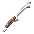 thumbnail image 5 of Ludlz Food Tong Heat Insulated Anti-scalding Grill Meat Clip Easy to Clean Wooen Handle Stainless Steel Tea Clamp BBQ Tool, 5 of 8