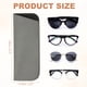 thumbnail image 2 of 4Pcs Estuches Suaves para Gafas, Estuche de Gafas de Cuero Portátil para Hombres y Mujeres (Gris), 2 of 7