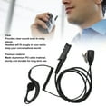 thumbnail image 3 of Auricular Walkie Talkie, Plug And Play Cable PU Auricular En Forma De G Multiusos Transparente Para XPR3300 Para XPR3000 Para XIR P6620 Para MTP3150 Para XIR P6600, 3 of 7