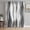 Gray, variant on Sheer Curtains 54 Inch Length 2 Panels Set for Kitchen, Gray Stripes Semi Sheer Curtains for Windows, Vintage Farmhouse Greyish Ripple Pattern Voile Window Treatments Rod Pocket Curtain