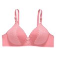 thumbnail image 1 of Clearance Sale 2025 Bra Womens Soft Ventilate Daily Comfort Wireless Gather Together Jacquard Weave Bra, 1 of 5
