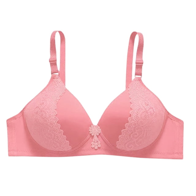 Clearance Sale 2025 Bra Womens Soft Ventilate Daily Comfort Wireless Gather Together Jacquard Weave Bra