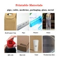 thumbnail image 2 of Mobile Phone Variable QR Bar Batch Code Date Logo Expiry Date Label 12.7mm Portable Handheld Jet Thermal Inkjet Printer ,Easy to Use, 2 of 5