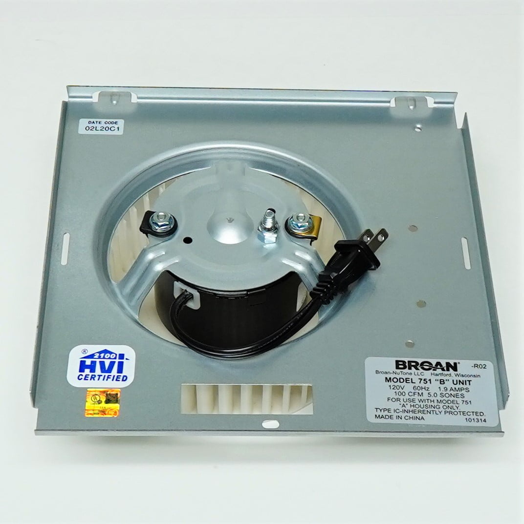 GENUINE OEM S97017706 Broan Nutone Motor Blower Wheel for Bathroom